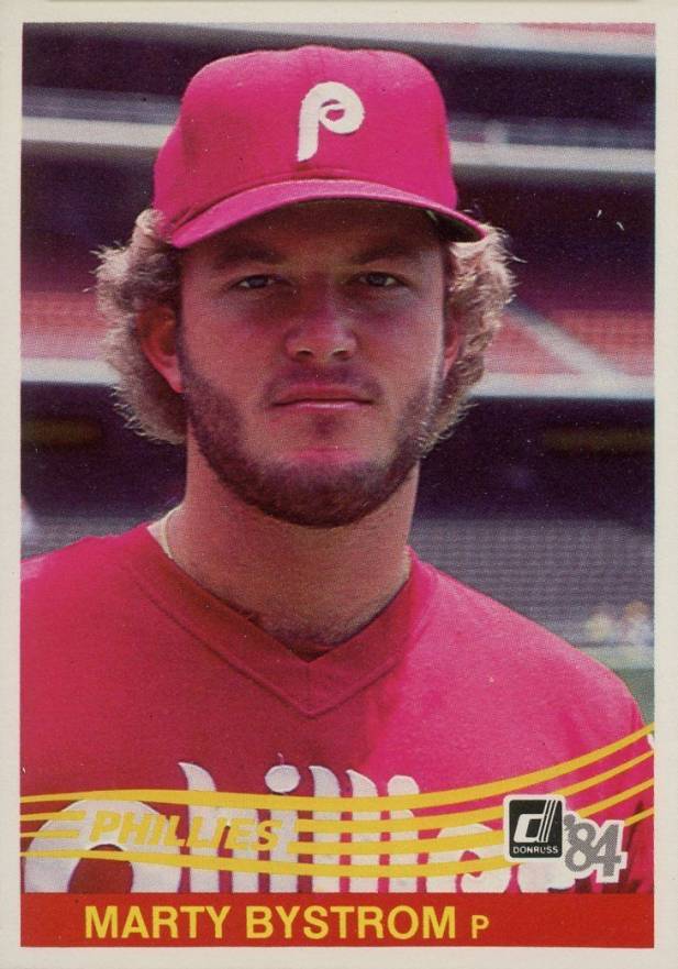 1984 Donruss Marty Bystrom #259 Baseball Card