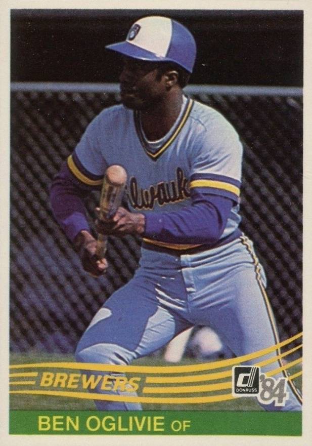 1984 Donruss Ben Oglivie #229 Baseball Card