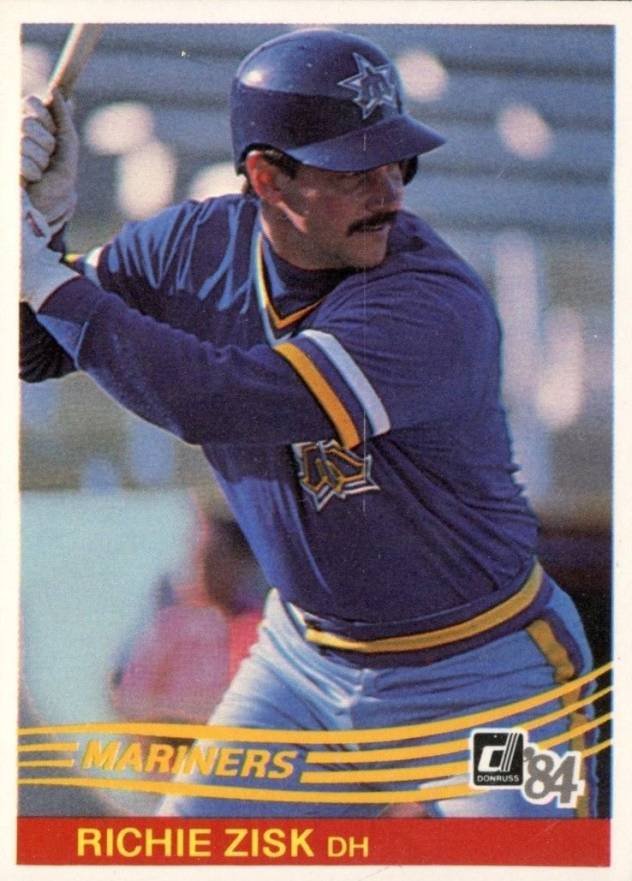 1984 Donruss Richie Zisk #69 Baseball Card