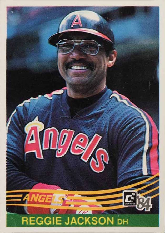 1984 Donruss Reggie Jackson #57 Baseball Card