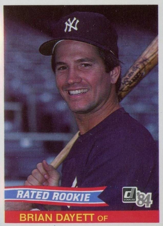 1984 Donruss Brian Dayett #45 Baseball Card