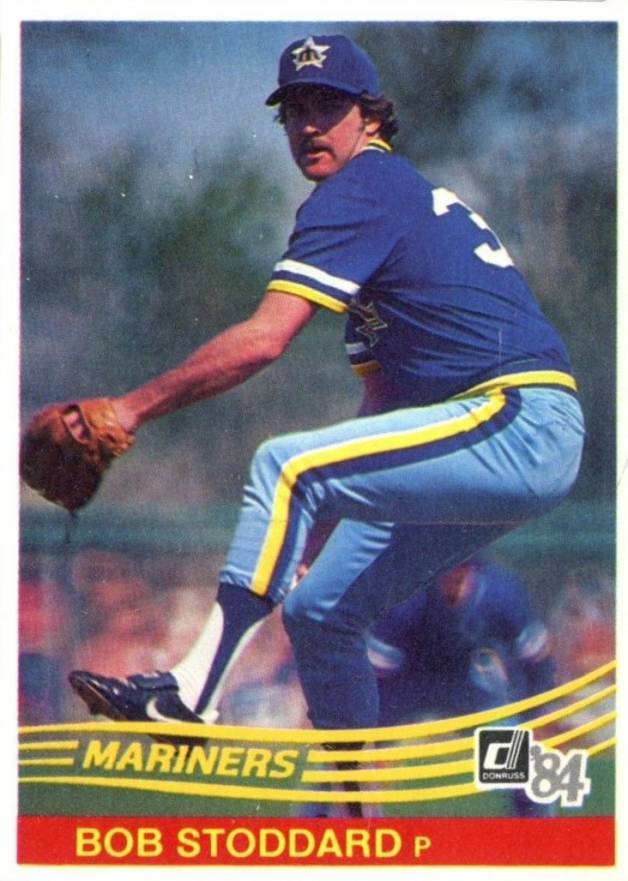 1984 Donruss Bob Stoddard #619 Baseball Card