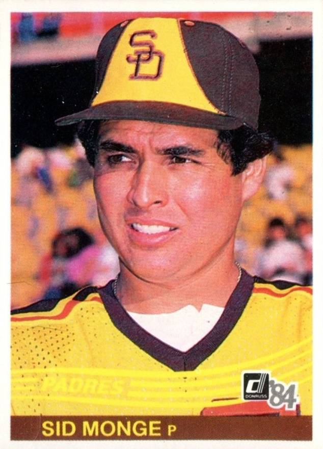 1984 Donruss Sid Monge #139 Baseball Card