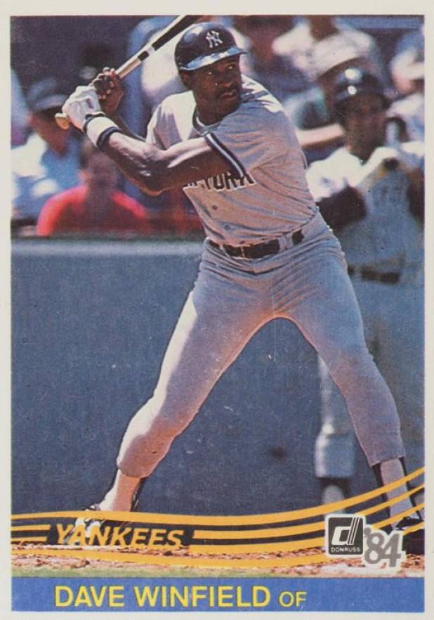 1984 Donruss Dave Winfield #51 Baseball Card