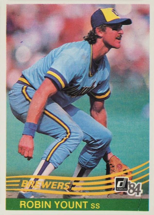 1984 Donruss Robin Yount #48 Baseball Card