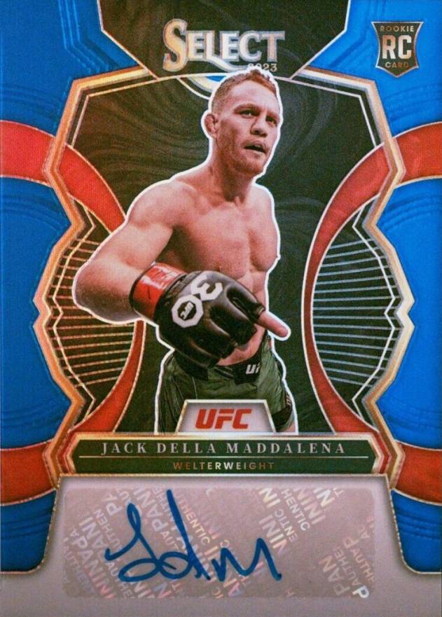 2023 Panini Select UFC Rookie Signatures Jack Della Maddalena #RSJDM Other Sports Card