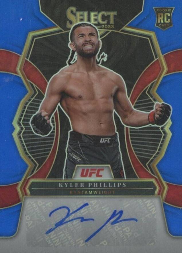 2023 Panini Select UFC Rookie Signatures Kyler Phillips #RSKPH Other Sports Card