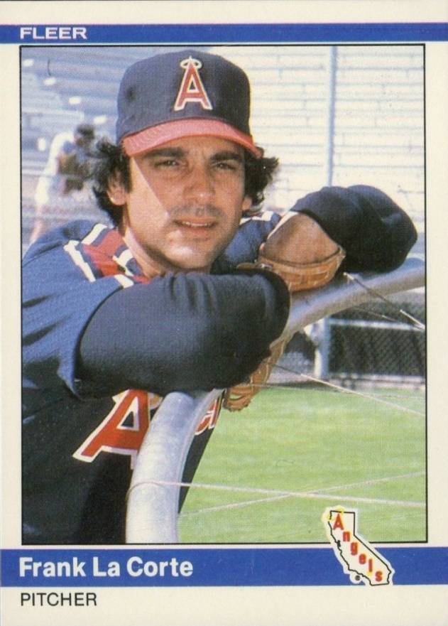 1984 Fleer Update Frank LaCorte #U-67 Baseball Card