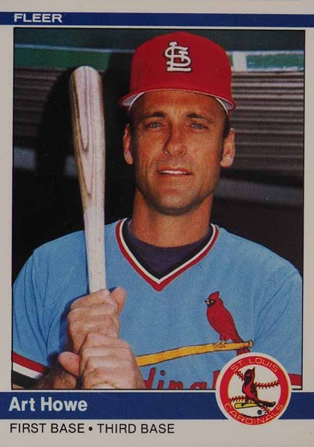 1984 Fleer Update Art Howe #U-54 Baseball Card