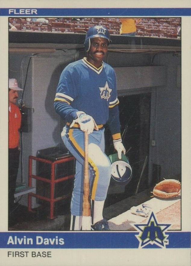 1984 Fleer Update Alvin Davis #U-30 Baseball Card