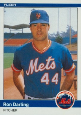 1984 Fleer Update Ron Darling #U-29 Baseball Card