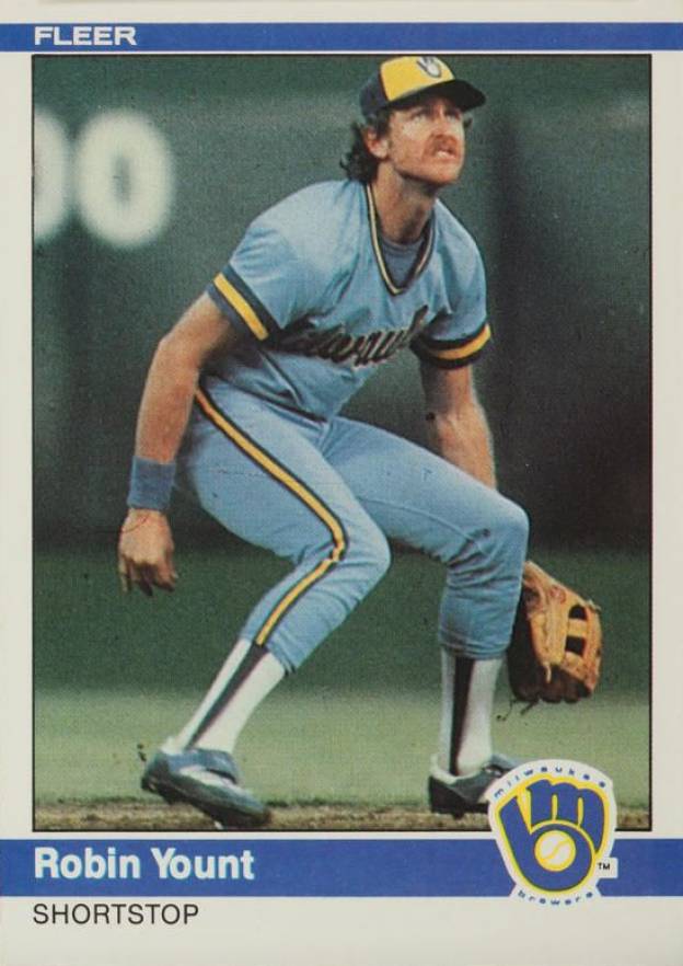 1984 Fleer Robin Yount #219 Baseball Card