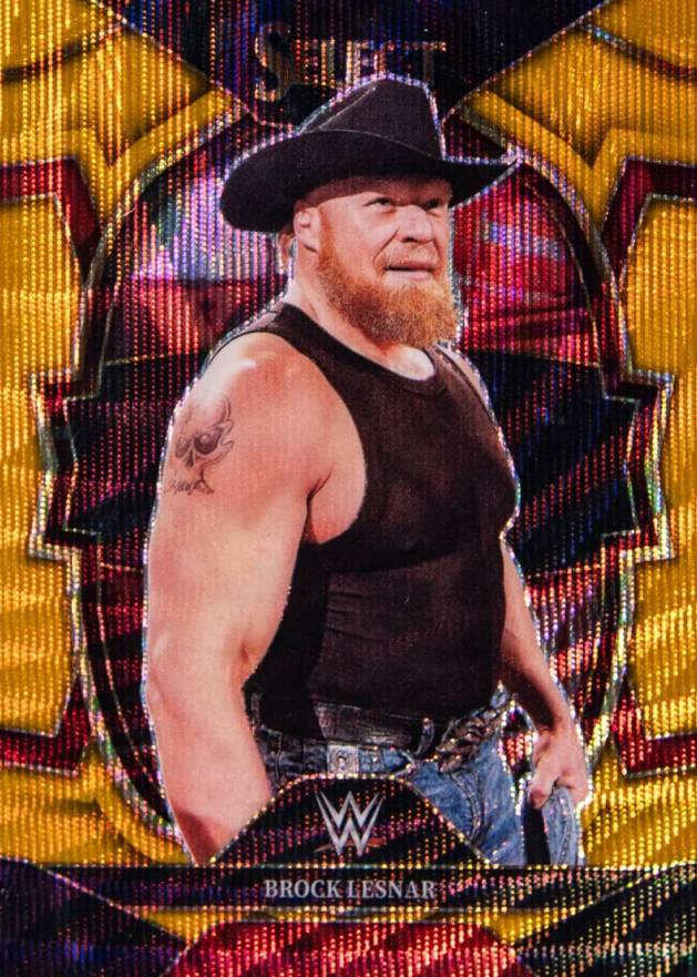 2023 Panini Select WWE Brock Lesnar #8 Other Sports Card