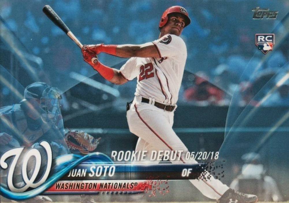 2018 Topps Update Juan Soto #US104 Baseball Card