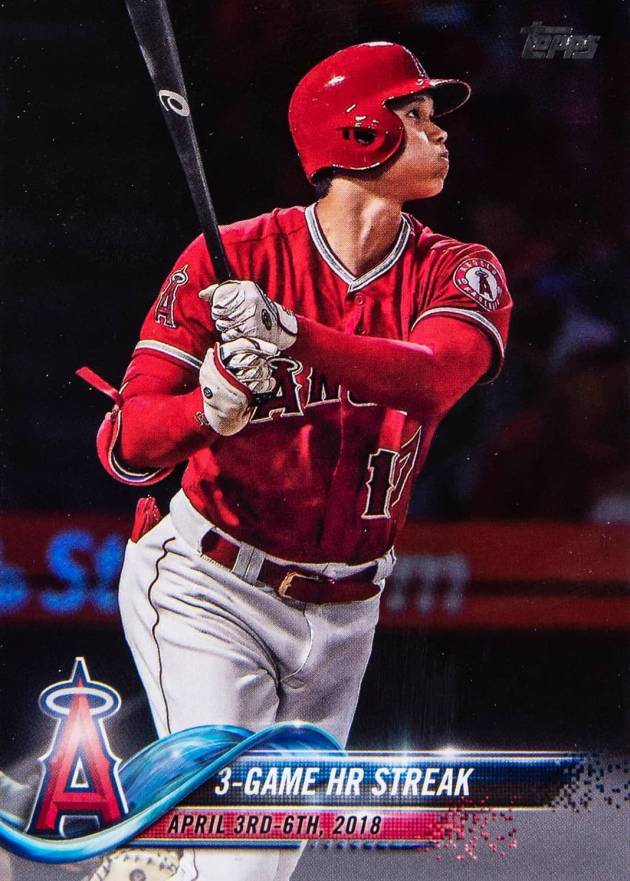 2018 Topps Update Shohei Ohtani #US189 Baseball Card