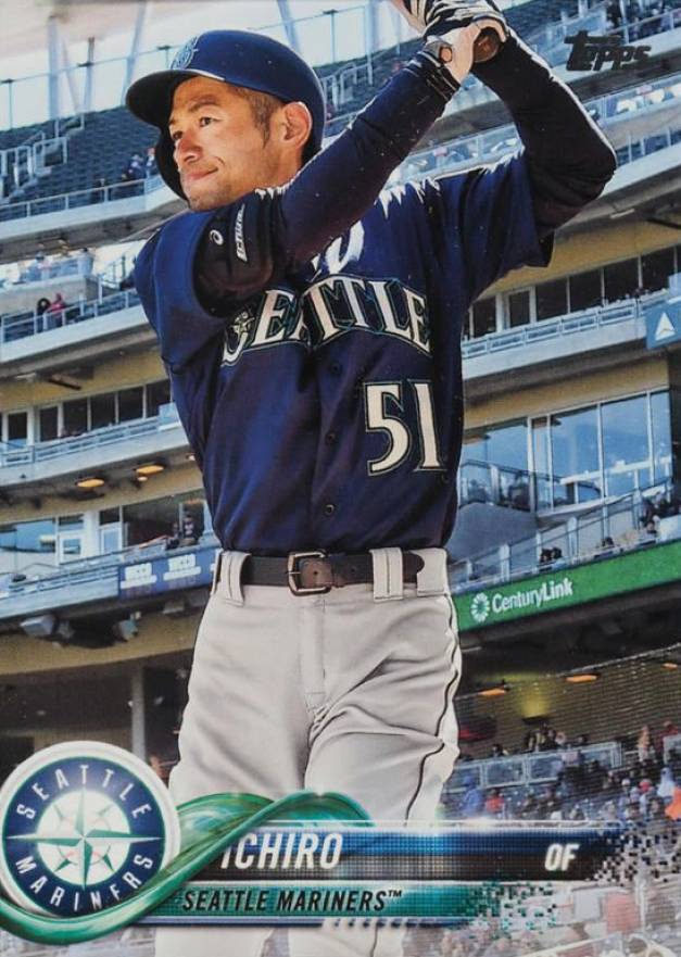 2018 Topps Update Ichiro #US100 Baseball Card