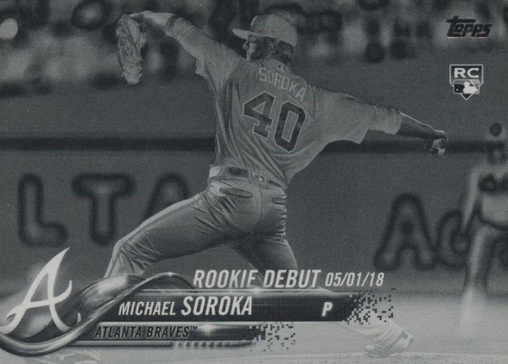 2018 Topps Update Michael Soroka #US18 Baseball Card