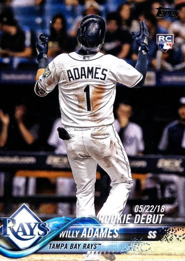 2018 Topps Update Willy Adames #US25 Baseball Card