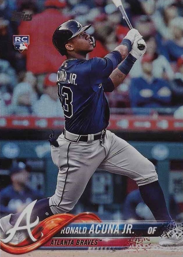 2018 Topps Update Ronald Acuna Jr. #US250 Baseball Card