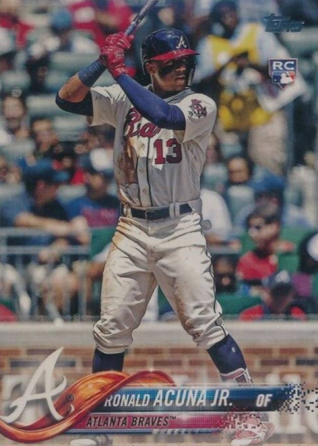 2018 Topps Update Ronald Acuna Jr. #US250 Baseball Card