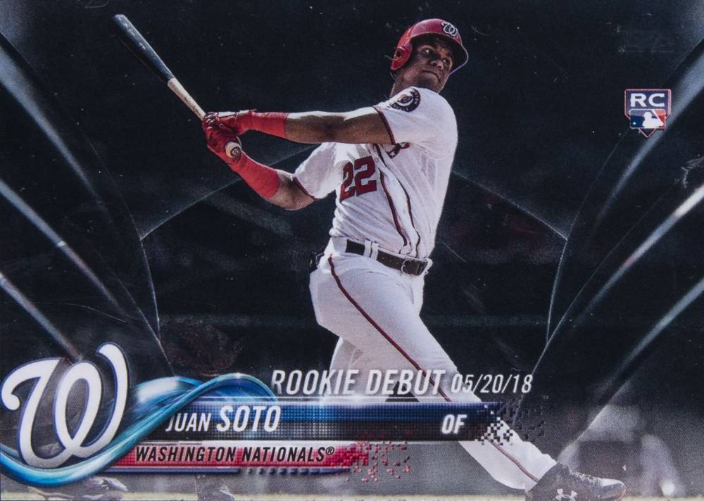 2018 Topps Update Juan Soto #US104 Baseball Card