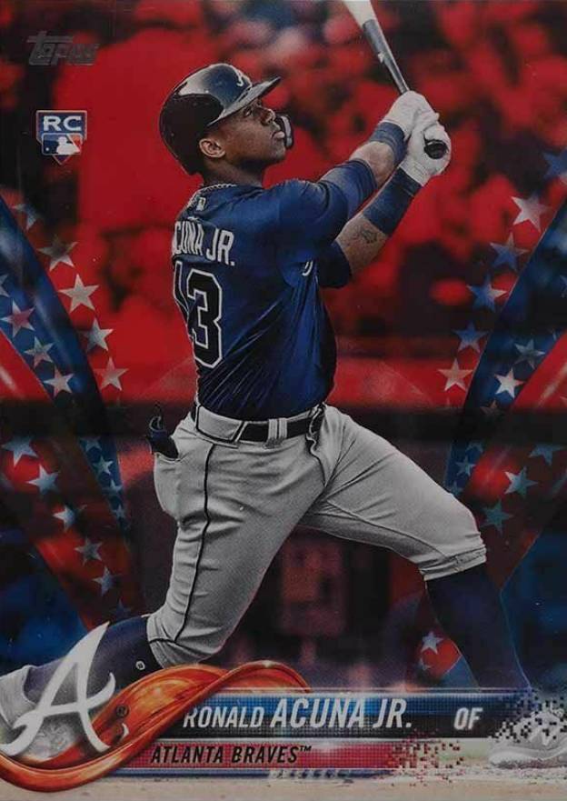 2018 Topps Update Ronald Acuna Jr. #US250 Baseball Card