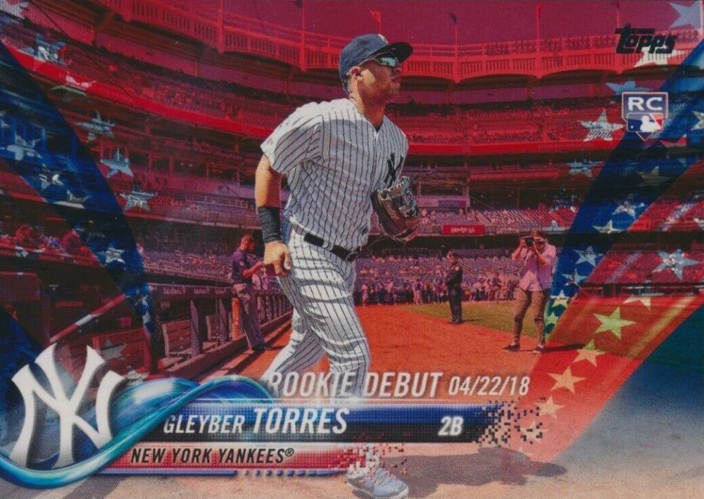 2018 Topps Update Gleyber Torres #US191 Baseball Card