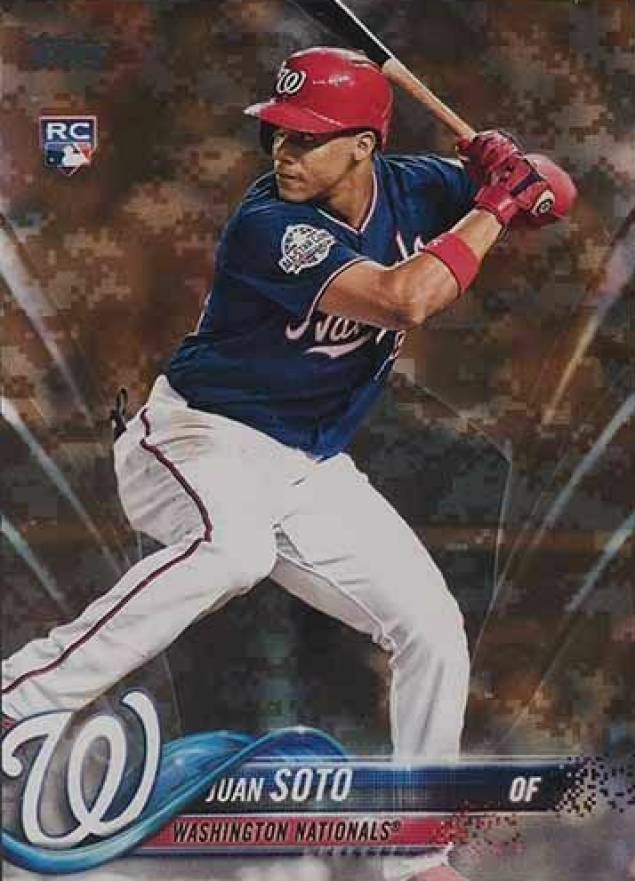 2018 Topps Update Juan Soto #US300 Baseball Card