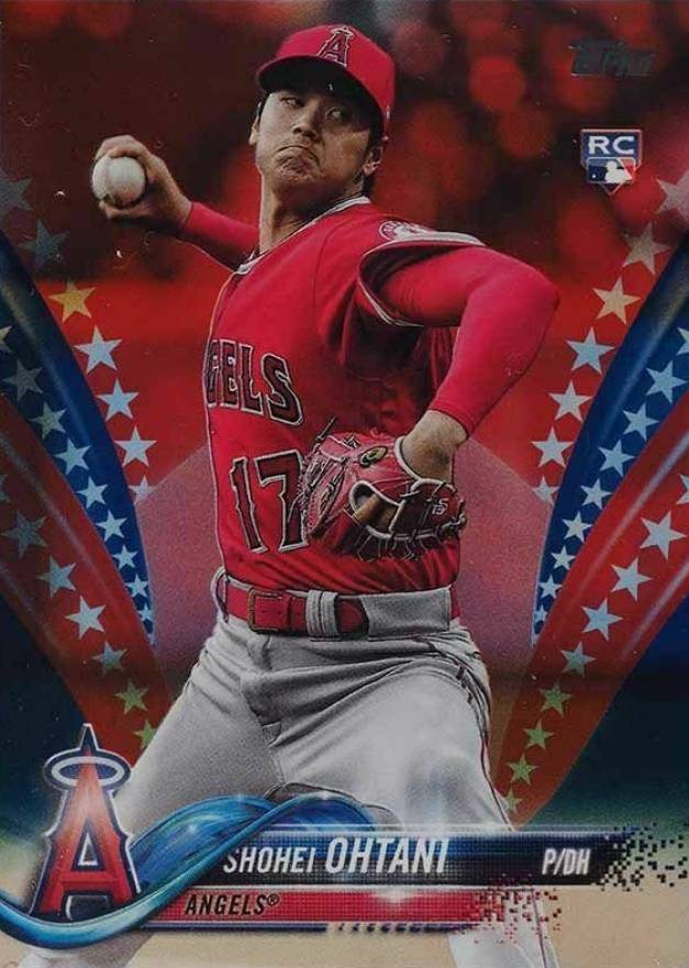 2018 Topps Update Shohei Ohtani #US1 Baseball Card