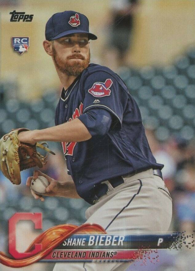 2018 Topps Update Shane Bieber #US198 Baseball Card