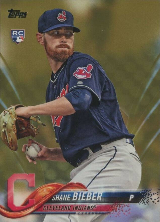 2018 Topps Update Shane Bieber #US198 Baseball Card