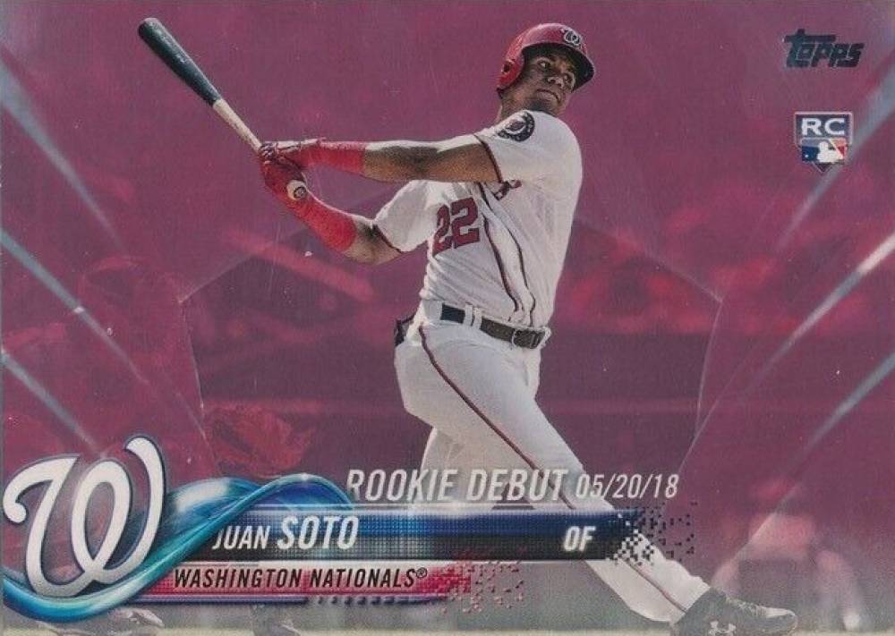 2018 Topps Update Juan Soto #US104 Baseball Card