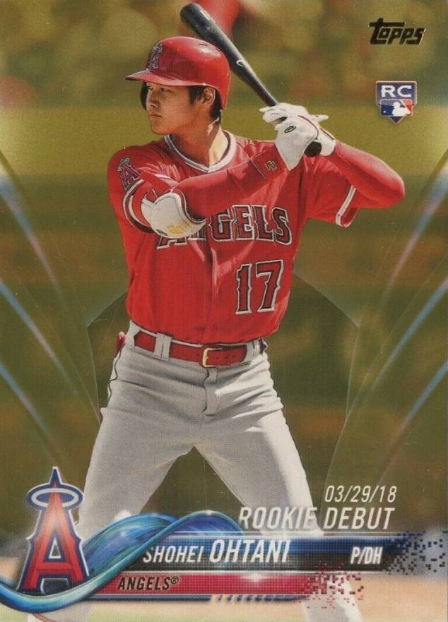 2018 Topps Update Shohei Ohtani #US285 Baseball Card