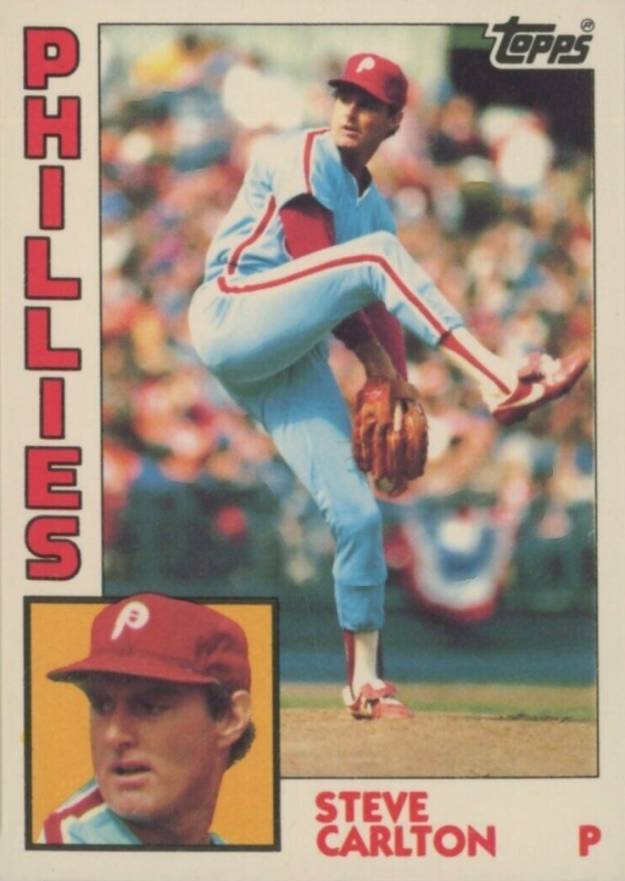 1984 Topps Tiffany Steve Carlton #780 Baseball Card