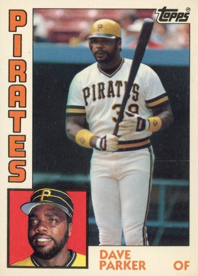 1984 Topps Tiffany Dave Parker #775 Baseball Card