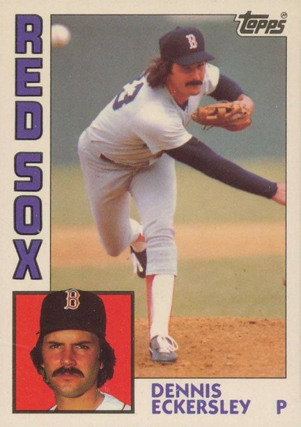 1984 Topps Tiffany Dennis Eckersley #745 Baseball Card