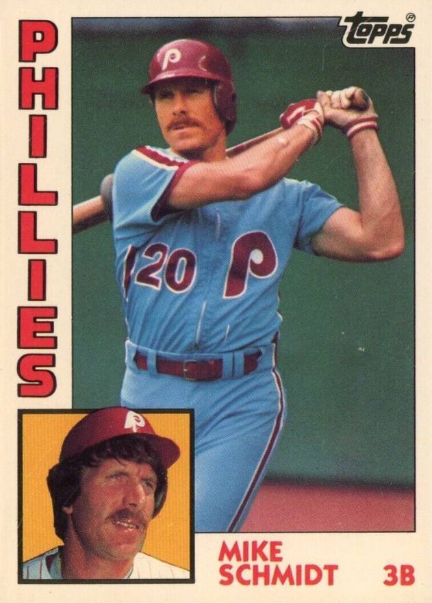 1984 Topps Tiffany Mike Schmidt #700 Baseball Card