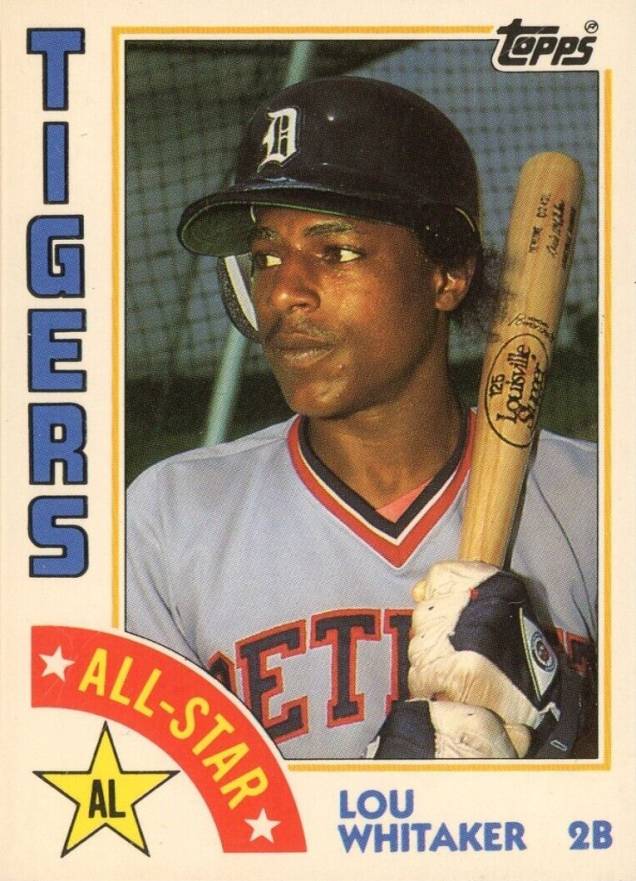 1984 Topps Tiffany Lou Whitaker #398 Baseball Card