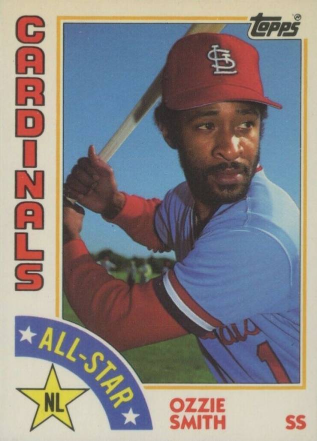 1984 Topps Tiffany Ozzie Smith #389 Baseball Card