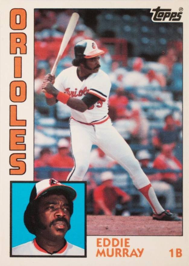 1984 Topps Tiffany Eddie Murray #240 Baseball Card