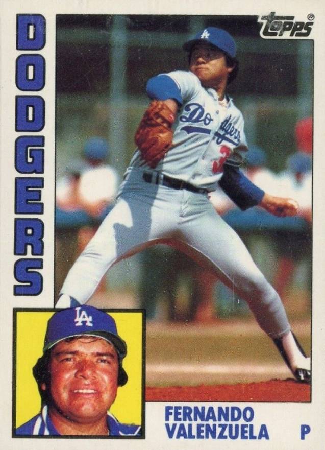 1984 Topps Tiffany Fernando Valenzuela #220 Baseball Card