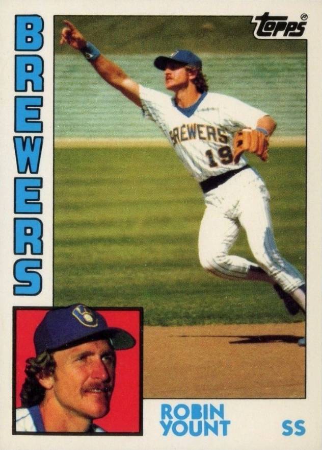 1984 Topps Tiffany Robin Yount #10 Baseball Card