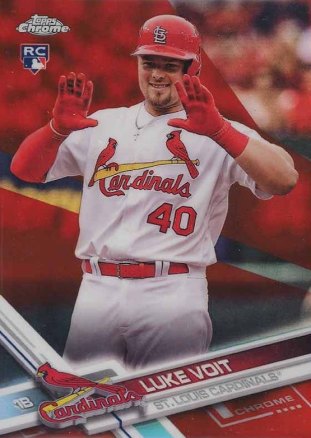 2017 Topps Chrome Update Luke Voit #HMT36 Baseball Card