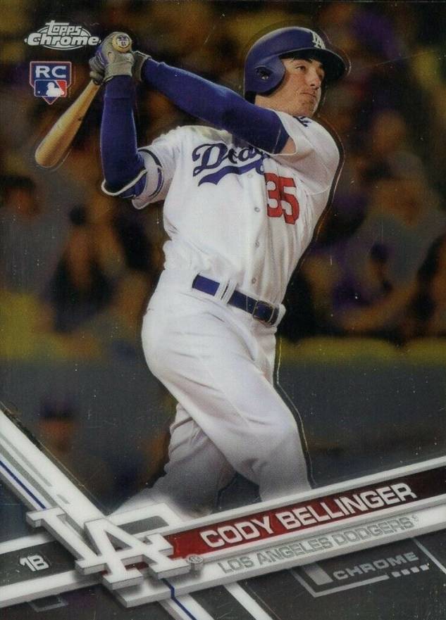 2017 Topps Chrome Update Cody Bellinger #HMT10 Baseball Card