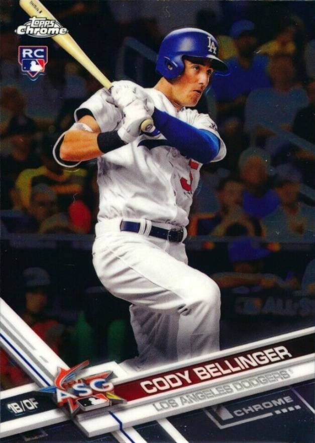 2017 Topps Chrome Update Cody Bellinger #HMT81 Baseball Card