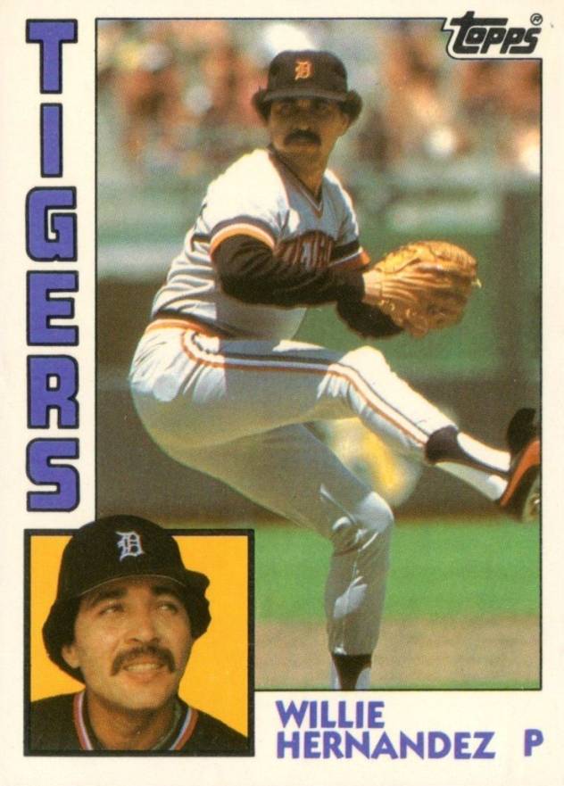 1984 Topps Traded Tiffany Willie Hernandez #51T Baseball Card