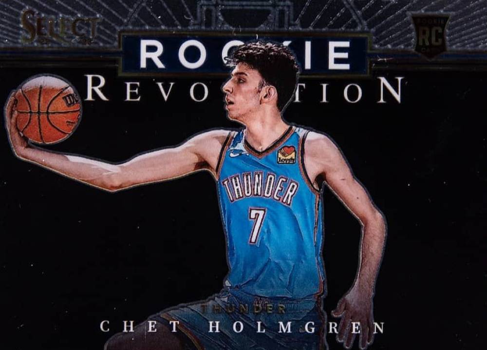 2022 Panini Select Rookie Revolution Chet Holmgren #18 Basketball Card