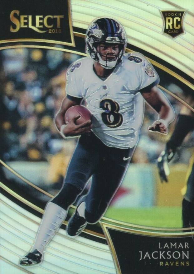 2018 Panini Select Lamar Jackson #205 Football Card