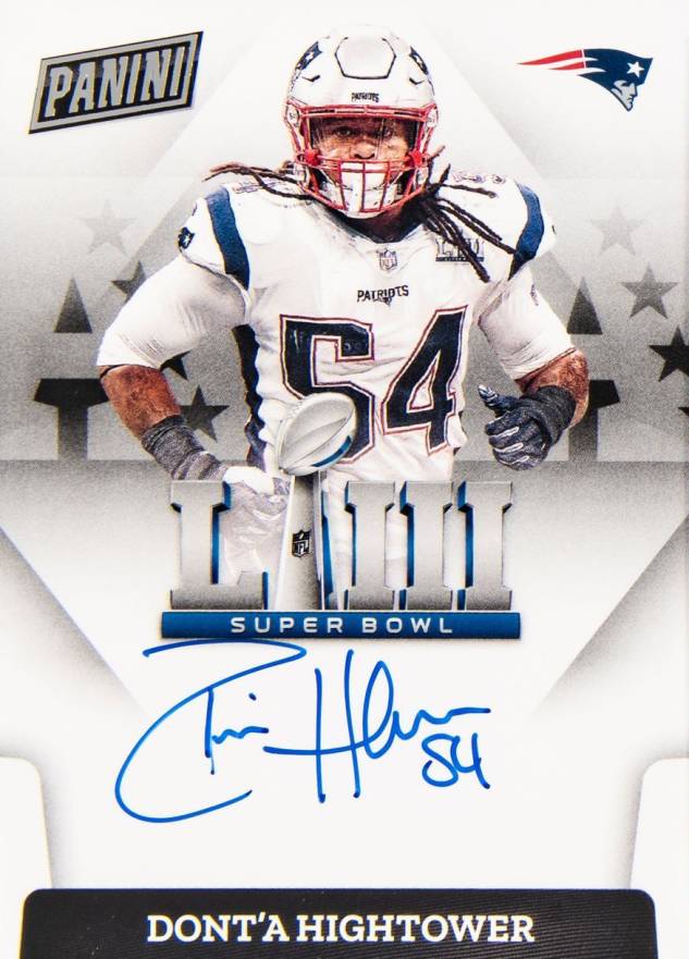 2022 Panini Select Super Bowl Signatures Dont'A Hightower #SBLIIIDH Football Card