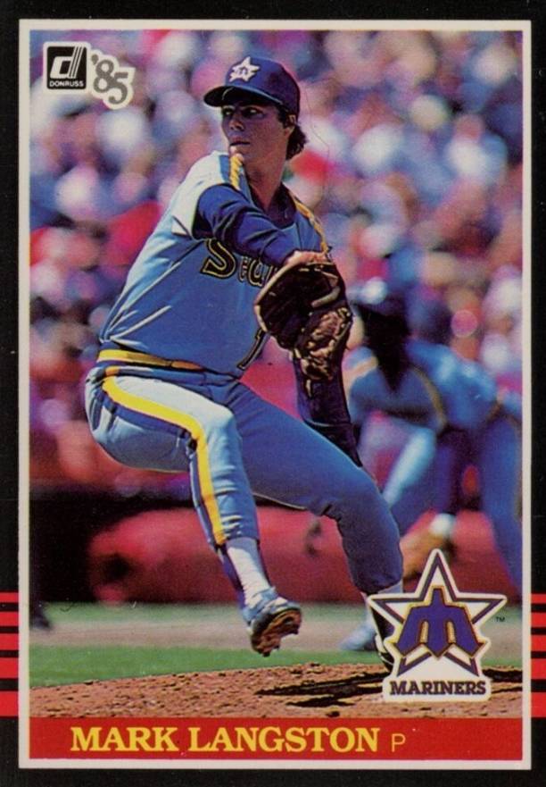 1985 Donruss Mark Langston #557 Baseball Card